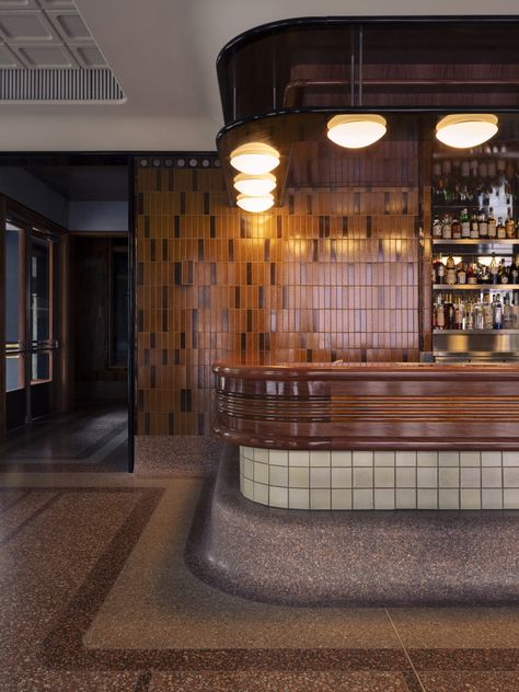 Richards Stanisich, Architecture Restaurant, Australian Interior Design, Interior Design Awards, Counter Design, The Local Project, Bar Interior, Wall Finishes, Bossa Nova