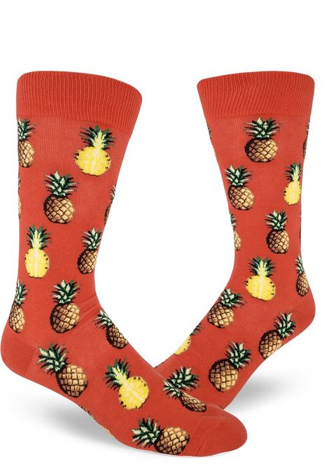 Top Socks For Men & Women | Shop Our Best-Selling, Most Popular Socks Tagged "Men's" Page 8 - ModSock Solmate Socks, Pineapple Socks, Food Socks, Groom Socks, Summer Socks, Island Breeze, Summer Sock, Fun Socks, Mens Crew Socks