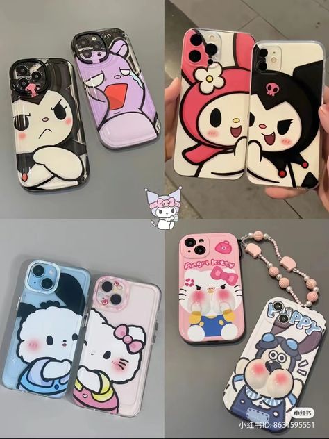 Matching Sanrio Phone Case, Diy Twisted Candles, Cat Ear Headset, Fluffy Phone Cases, Half Birthday Baby, Hello Kitty Phone Case, Friends Phone Case, Cute Ipad Cases, Sanrio Stuff