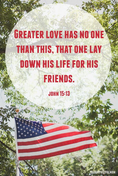 On this Memorial Day.....thank you. Memorial Day Thank You, John 15 13, Christian Motherhood, Biblical Encouragement, Bible Study Guide, Strong Faith, Live With Purpose, Semper Fi, Good Ideas