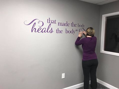 Chiropractic office decoration ideas Chiro Office, Office Decoration Ideas, Table Design Ideas, Clinic Interior, Boat Club, Clinic Interior Design, Club Office, Window Ideas, Office Decoration