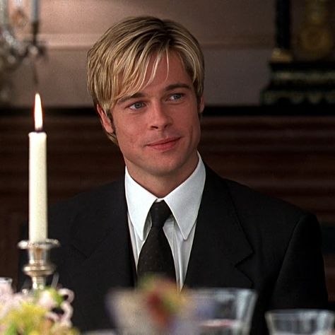 Joe Black Brad Pitt, Brad Pitt Icon, Brad Pitt Meet Joe Black, Brad Pitt Hair, 90s Actors, Joe Black, Month Workout, Hooray For Hollywood, Brooklyn Baby