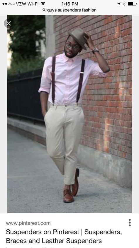 Guy wardrobe inspiration How To Wear Suspenders, Uniqlo Shoes, Suspenders Fashion, Vintage Suspenders, Vinyard Vines, Suspenders Men, Mr Men, Dapper Men, Fossil Watches