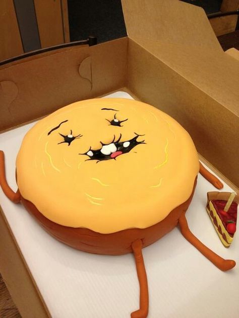 Cinnamon Bun Adventure Time cake Adventure Time Birthday Party, Cinnamon Bun Cake, Adventure Time Cakes, Adventure Time Birthday, Adventure Time Parties, Jake The Dog, Cinnamon Bun, Jake The Dogs, Adventure Time Art