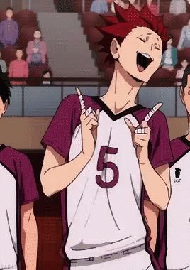 Happy Dancing GIF - Happy Dancing Haikyuu - Discover & Share GIFs Soul Eater Moon, Goshiki Tsutomu, Haikyuu Gif, Black Site, Hiro Big Hero 6, Tamako Love Story, Haikyuu Volleyball, Volleyball Anime, Haikyuu Wallpaper