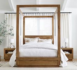 Introducing the Oakleigh Collection Design Your Bedroom, Traditional Bed, Classic Bedroom, Wood Platform Bed, Canopy Bed, Beds & Bed Frames, Full Bed, Solid Mango Wood, Free Interior Design