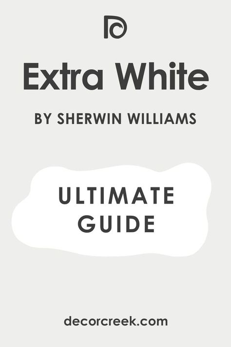 Extra White SW-7006 by Sherwin Williams. The Ultimate Guide Sherwin Williams Extra White, Sherman Williams, Painting Trim White, Trim Paint Color, Sherwin Williams White, Coastal Color Palette, Trim Colors, Accent Trim, Coastal Colors