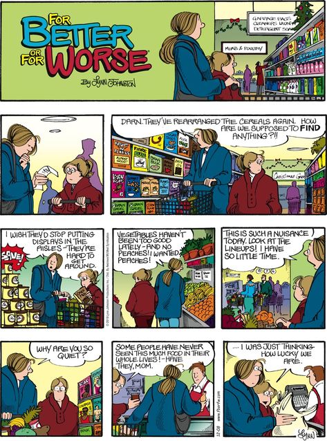 For Better or For Worse by Lynn Johnston for December 08, 2019 - GoComics For Better Or For Worse, Photography Illustration, Comic Collection, Calvin And Hobbes, Comic Strip, Daily Life, Comic Book Cover, Comics, Funny