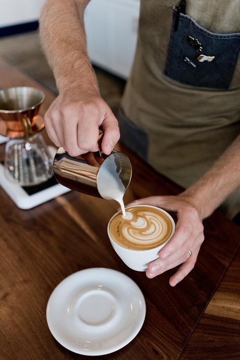 Atlanta Coffee Shops, Salty Donut, Atlanta City, Coffee Shop Photography, Coffee Shot, Cool Coffee, Baked Treats, Best Coffee Shop, Coffee Photos