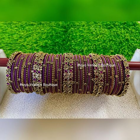 Bridal Thread Bangles, Bridal Bangles Wedding South Indian, Bangles Craft, Wedding Return Gifts, Silk Thread Earrings Designs, Gifts For Baby Shower, Silk Thread Bangles Design, Silk Thread Earrings, Thread Bangles Design