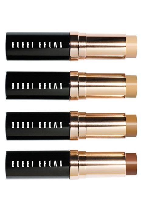 Bobbi Brown Foundation Stick Brown Skin Foundation, Bobbi Brown Skin Foundation, Makeup Contour, Moisturizing Sunscreen, Foundation Stick, Bobbi Brown Makeup, Skin Foundation, Stick Foundation, Makeup Obsession