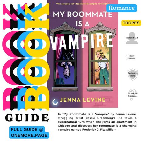 📚🧛 Introducing the new guide for "My Roommate is a Vampire"! 🌟🌙 Dive into Cassie's extraordinary life as she moves in with a vampire and experiences thrilling twists! 😱💖 Get ready for love in unusual circumstances, hidden secrets, and the power of creativity! 🎨✨🌆 Don't miss this captivating story that will leave you craving for more! #MyRoommateIsAVampire #SupernaturalLove #ArtisticJourney #Books #NewRelease My Roommate Is A Vampire, Fantasy Books To Read, Ready For Love, Extraordinary Life, Romantic Suspense, Underworld, New Tricks, Fantasy Books, Vampire Diaries