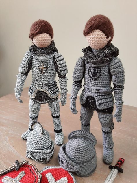 crochet toys Crochet Bible Characters, Written Crochet Patterns Free, Crochet Smile, Armour Of God, Crochet Unique, Knitted Toys Free Patterns, Cubby House, Crochet Cow, Kids Crochet