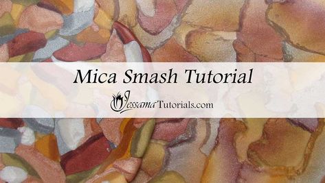 The Polymer Clay Mica Smash Technique is a fun combination of Maggie Maggio's Watercolor Technique and the Dragon Scale Mica Shift. In this tutorial I'll show two variations, one with plain colors and another with a Skinner Blend. Polymer Clay Cane Tutorial, Clay Videos, Clay Canes, Sculpey Clay, Metal Clay Jewelry, Polymer Clay Canes, Molding Clay, Polymer Clay Tutorial, Polymer Clay Creations