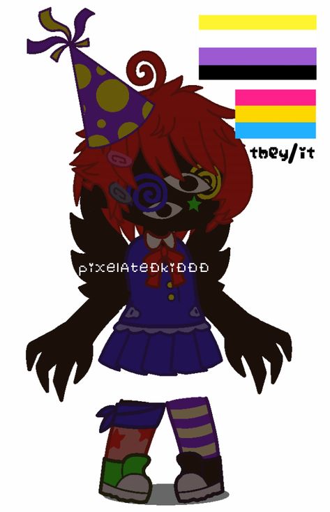 Creepy Gacha Club Oc, Alt Gacha Club Oc Ideas, Weirdcore Oc Challenge, Weirdcore Gacha Oc, Put Your Oc In This Outfit, Cringe Guys, Fnaf Headcannons, Weirdcore Gacha, Character Design Cute