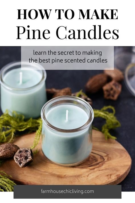 Diy Winter Candles, Homeade Candles, How To Make Pine Scented Candles, Candle Wax Crafts, Diy Soy Candles Scented, Pine Cone Oil Candles, Christmas Beeswax Candles, Beeswax Candles Diy, Christmas Candles Diy