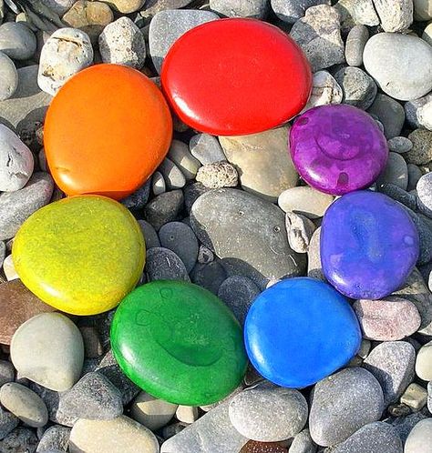 Colors of the Rainbow God always with Rainbow Nature God.  ❤ Colorful Rocks, Rainbow Order, Rainbow Connection, Colors Of The Rainbow, Rainbow Bright, Rainbow Aesthetic, Taste The Rainbow, Love Rainbow, Rainbow Art