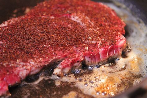 Coffee Crusted Steak Recipe | The Best Way to Cook Steak Crusted Steak Recipe, Best Way To Cook Steak, Ribeye Steak Recipe, Crusted Steak, Ways To Cook Steak, Gluten Free Coffee, Ribeye Steak Recipes, Cook Steak, Tender Steak