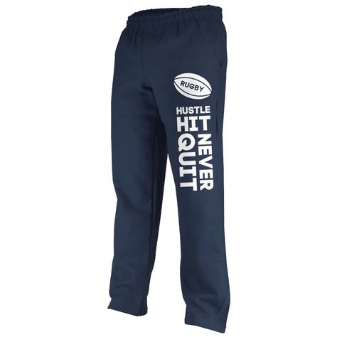 Softball Sweatpants, Volleyball Sweatpants, Hustle Hit Never Quit, Sweatpants Design, Volleyball Team Names, Softball Team Shirt, Youth Volleyball, Volleyball Apparel, Cozy Sweatpants