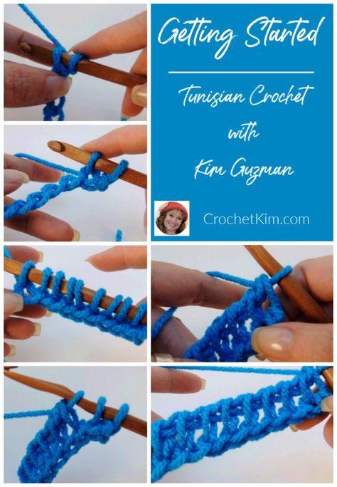 Crochet Foundation Row, Tunisian Crochet Free, Tunisian Patterns, Picot Crochet, Tunisian Stitches, Tunisian Crochet Patterns, Tunisian Crochet Stitches, Chic Crochet, Crochet Tunisian