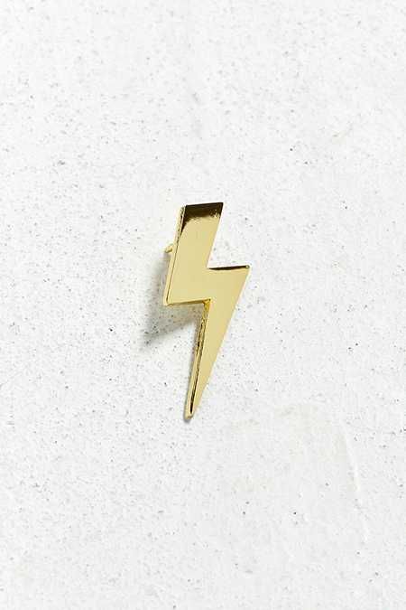 Magic Society, Jewelry Pins, Lightning Bolt, Button Pins, Pin Badges, Gold Tone Metal, Lapel Pins, Statement Pieces, Trending Accessories