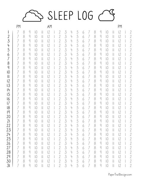 Print this month long sleep log and keep track of your hours of sleep. At the end of the month you'll be able to visualize what your sleep patterns look like. Sleep Log Template, Sleep Log Ideas, Journal Ideas Templates, Digital Bullet Journal Ideas, Sleep Log Bullet Journal, Digital Bullet Journal Template, Sleep Log Printable, Sleep Tracker Template, Goodnotes Tracker