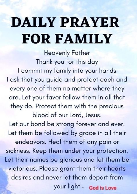 Daily Prayer For Family, Prayers For Family, Daily Morning Prayer, Prayer For Son, Prayer For My Son, Prayer For My Family, Prayer For My Children, Prayers Of Encouragement, Prayer For Guidance