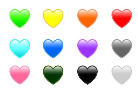 What Each Color Heart Emoji Means, Different Colour Heart Emoji Meanings