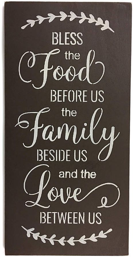 'Bless the Food Before Us' Wall Sign #blessed #walldecor #affiliate Bless The Food Before Us Sign, Bless The Food Before Us Sign Wall Decor, Bless The Food Before Us, Beautiful Sayings, Bless The Food, Handmade Signs, Wood Cross, Inspirational Signs, Cheese Boards