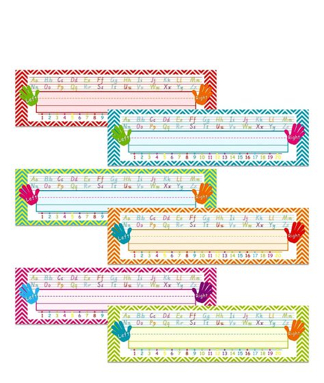 Colorful Traditional Manuscript Students Classroom Tag Name, Teaching Supplies, Student Desks, Name Plates, Name Labels, School Classroom, School Items, Name Tags, Name Tag