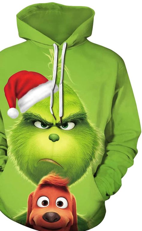 Christmas The Grinch, Grinch Sweatshirt, Rhode Island History, Baggy Sweaters, Christmas Costume, Birthday For Him, Dad Shoes, Warm Christmas, Long Sleeve Jumper