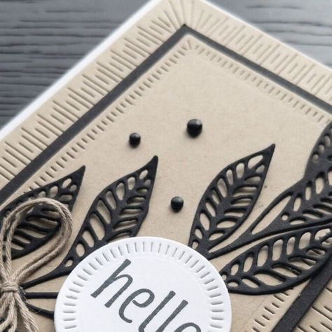 Mary Fish on Instagram: "Create a Crisp & Clean Hello Card! Simple textures and a crisp, contrasting die cut stem are the foundation of today’s card. The texture comes from Stampin’ Up! Radiating Stitches Dies (NOW BACK IN STOCK) and the die cut stem in Basic Black is from Stampin’ Up! Artistic Dies. WHAT I LOVE ! Little touches bring so much personality to this hello ... More Photos & Full Details LINK IN BIO! #maryfish #stampinpretty #simplecard #simplecardideas #stampinup #stampingup Radiating Stitches Dies Cards, Radiating Stitches Dies, Artistically Inked, Mary Fish, Stampin Pretty, Card Simple, Simple Texture, Hello Cards, Stamping Up