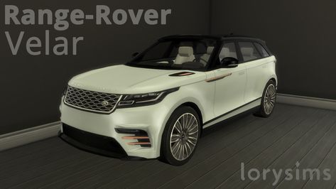 Range Rover Velar design philosophy is revolutionary. Striking proportions, flush door handles and an integrated rear spoiler all improve aerodynamics. Features including the foil stamped grille give… Sims 4 Car Mod, Los Sims 4 Mods, Flush Door, Sims 4 Cc Kids Clothing, Sims 4 Bedroom, Range Rover Velar, Sims 4 Game Mods, Sims 4 Body Mods, Sims 4 Expansions