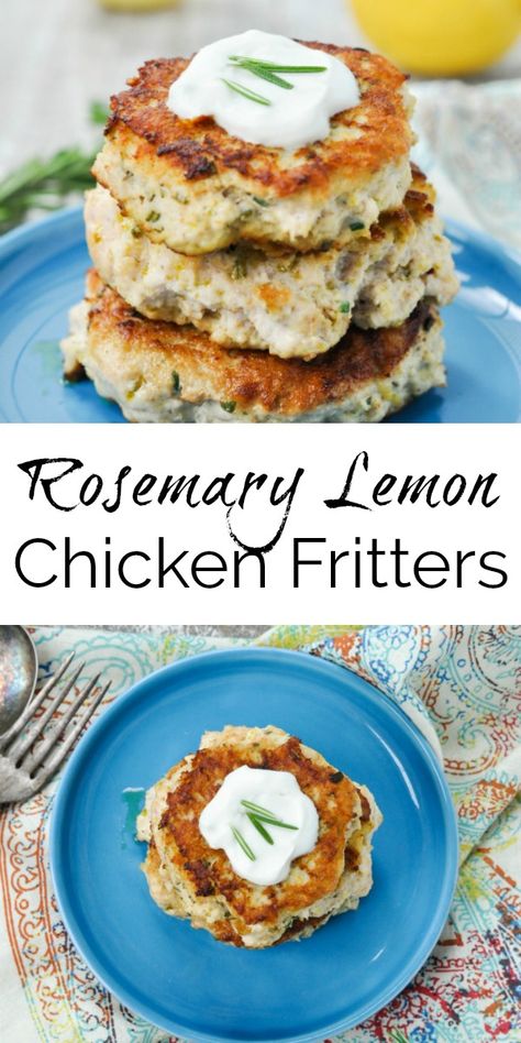 Rosemary Chicken Burgers, Roasted Green Vegetables, Rosemary Lemon Chicken, Homemade Chicken Burgers, Paleo Burger, Chicken Fritters, Suburban Kitchen, Paleo Eating Plan, Chicken Lemon