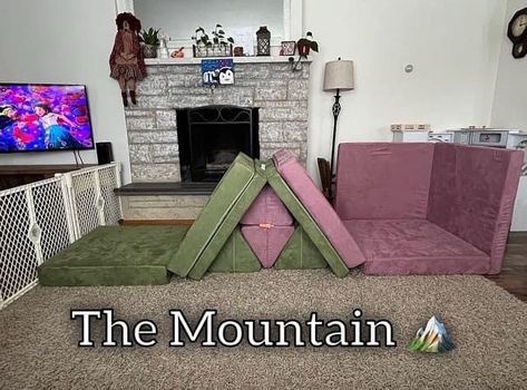 One Nugget Builds For Climbing, Nugget Couch Ideas One Year Old, Nugget House Build, 2 Nugget Couch Builds Fort, Nugget Fort Ideas Two, Two Nugget Configurations, Nugget Couch Ideas Two, 2 Nugget Couch Configurations, 2 Nugget Builds