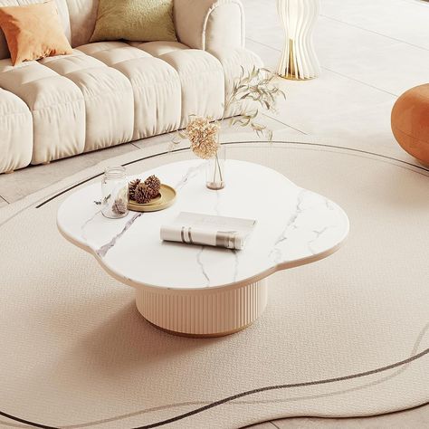 Table For Living Room Modern, Sofa Center, White Marble Pattern, Coffee Table For Living Room, Stone Table Top, Beige Living Rooms, Stone Table, Table For Living Room, Table Sofa