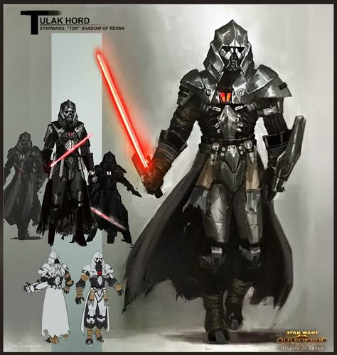 Tulak Hord, chris anderson on ArtStation at https://www.artstation.com/artwork/nOmxE Star Wars Sith Character Design, Sith Juggernaut, Tulak Hord, Star Wars Sith Lords, Sith Lords, Chris Anderson, Star Wars Sith, Star Wars The Old, Dark Side Star Wars