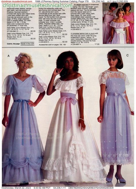 1986 JCPenney Spring Summer Catalog, Page 178 - Catalogs & Wishbooks Jcpenney Catalog, Vintage Fashion 1980s, 80s Childhood, 80s Stuff, Vintage Catalog, Elizabethan Era, Fashion 1980s, Fashion Decades, 80's Fashion