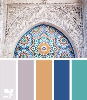 Moroccan Color Palette, Moroccan Colors, Room Yellow, Islamic Style, Turquoise Design, Colour Mixing, Palette Design, Room Refresh, Photo Board