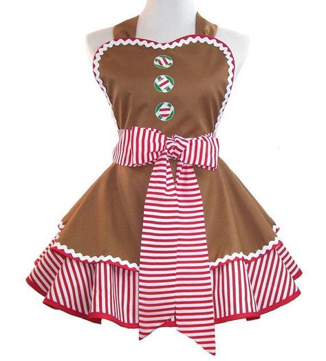 Gingerbread apron Gingerbread Man Apron, Christmas Elf Aprons, Gingerbread Man Costume Women, Gingerbread Costume Diy, Gingerbread Aprons, Gingerbread Man Halloween Costume, Gingerbread Girl Costume, Christmas Aprons Ideas, Gingerbread Costume