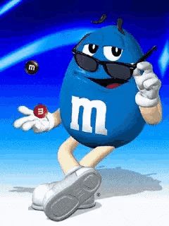 MM GIF - Tenor GIF Keyboard - Bring Personality To Your Conversations | Say more with Tenor Glasses Wallpaper, M&m Characters, M M Candy, M Wallpaper, Brand Advertising, Animated Images, Love Blue, Happy Saturday, Online Photo Editor