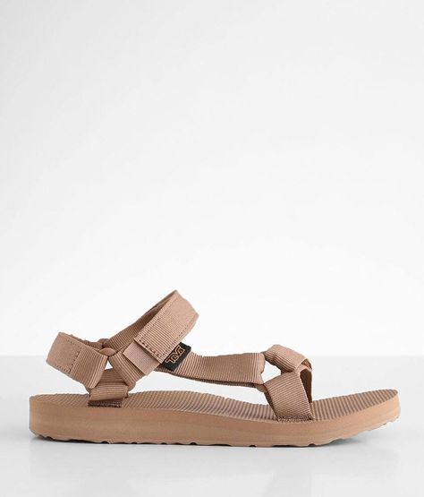 Brown Teva Sandals Outfit, Teva Universal Sandals, Thrifting Manifestation, Teva Sandal, Teva Original Universal, Sandal For Women, Outfit Planner, Pretty Sandals, Teva Sandals