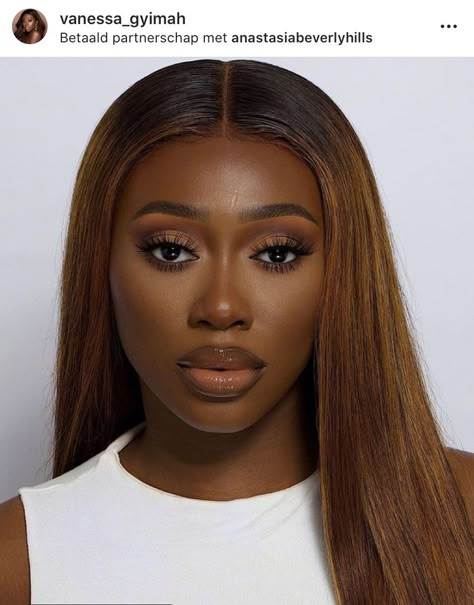 Hair Shoots, Mekap Mata, Natural Glam Makeup, Make Up Collection, Bold Eyeshadow, Soft Makeup Looks, Makeup For Black Skin, Brown Skin Makeup, Soft Glam Makeup