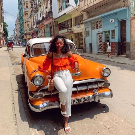 Cuba Outfit Ideas Womens Fashion, Cuban Women, Cuban Style, Travel Vibes, Lifestyle Influencer, Vacay Outfits, Black Luxury, Black Travel, Lightroom Mobile