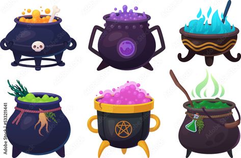 Liquid Soup, Witches House, Witchs Cauldron, Witch Cauldron, Halloween Potions, Magic Potion, Witches Cauldron, Witch's Brew, Spray Paint Art