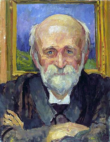 Giacometti, Giovanni (1868-1933) - 1929 Portrait of Dr. H.A. Widmer (Musee Cantonal des Beaux-Arts Lausanne, Switzerland) by RasMarley, via Flickr Giovanni Giacometti, Alberto Giacometti, Fauvism, Digital Museum, Art Ancien, Post Impressionism, Collaborative Art, Impressionism Art, Historical Art