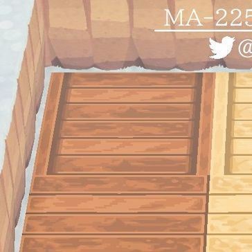 ACNH CUSTOM DESIGNS 🤍 on Instagram: "Credits: @/codespinel on Twitter. 🌟MA-2250-9597-3257🌟 A versatile brown, beige, and gray wood paths that are perfect for bridges, boardwalks, and cafe patios! Come join the AC: Island Design server to find: 📚over 40,000 organized designs to choose from 🔍help finding that one design 💯show-off your new build 🤔 decorating advice & resources 👀Invite Link in profile. 😚Tags: #acnh #acnhdesigns #acnhcommunity #acnhinspo #acnhdesign #acnhcodes #acnhcustomdes Acnh Wood Bridge Path, Acnh Bridge Path, Acnh Bridge Code, Boardwalk Acnh, Acnh Boardwalk Design Code, Acnh Wooden Path Code, Acnh Wood Deck, Animal Crossing Wood Path, Acnh Deck Design Code