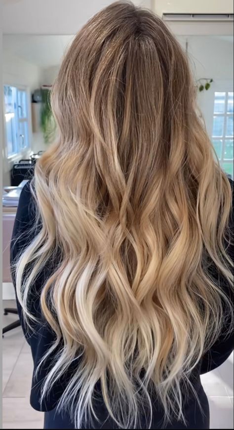 Blonde Balayage hair highlights for hair colour ideas Beach Blonde Hair Balayage, Beach Blonde Balayage, Blonde Hair Balayage, Beach Blonde Hair, Blonde Balayage Hair, Beach Blonde, Balayage Hair Blonde, Hair Balayage, Brown Blonde Hair