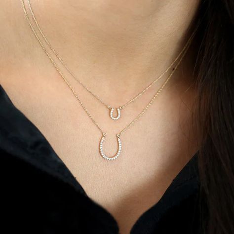 Products – FERKOS FJ Horseshoe Pendant, Horseshoe Necklace, Flower Charm Necklace, Spike Necklace, Bubble Necklaces, Diamond Solitaire Necklace, Clover Necklace, Diamond Charm, Solid Gold Jewelry