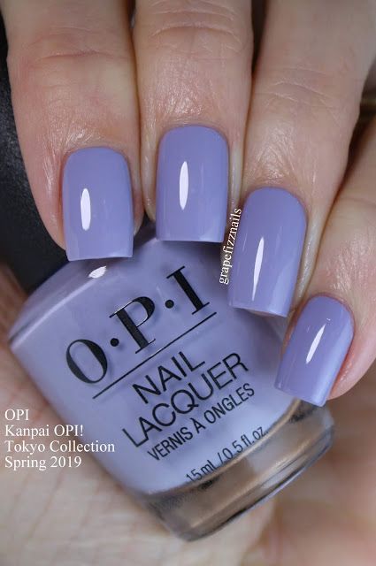 2024 Spring Nail Colors, Kanpai Opi, Chip Nails, Opi Swatches, Nail Paint Shades, Plum Nails, Opi Nail Colors, Nails Opi, Nagellack Trends